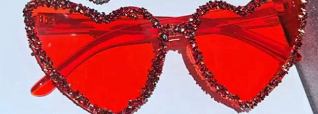 Sunglasses-LoveBug Sunglasses-Red