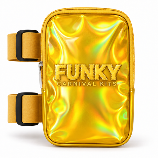 Bag-Laser Thigh Bag Gold