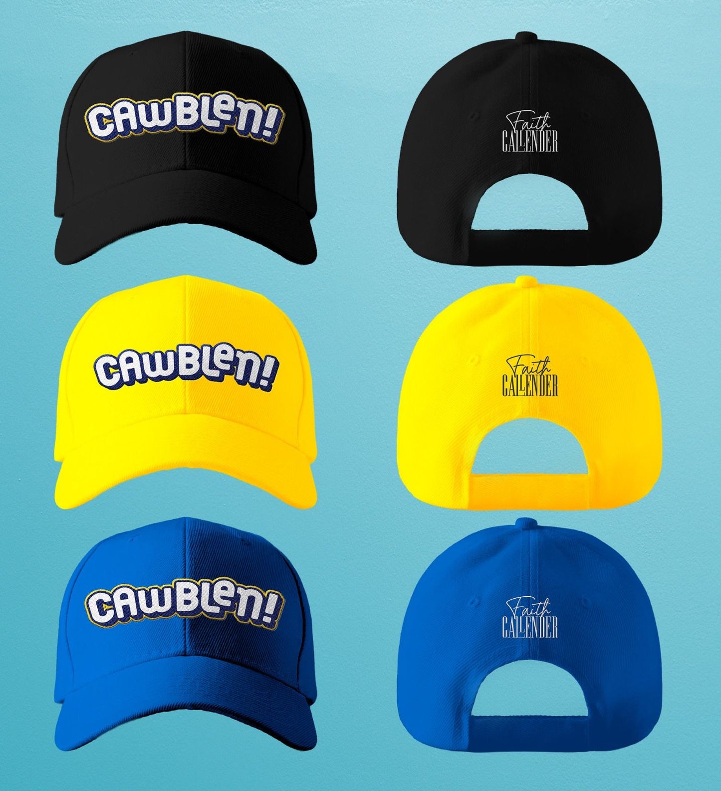 Bajan Code Cawblen Hat -Yellow