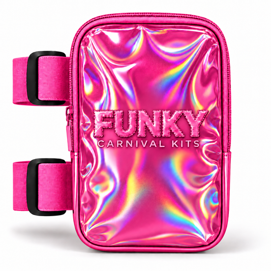 Bag- Laser Thigh Bag Pink