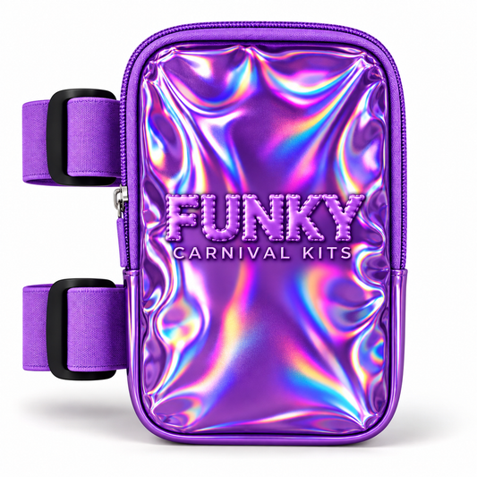 Bag-Laser Thigh Bag Purple