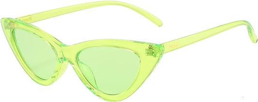 Fierce Feline Sunglasses-Green