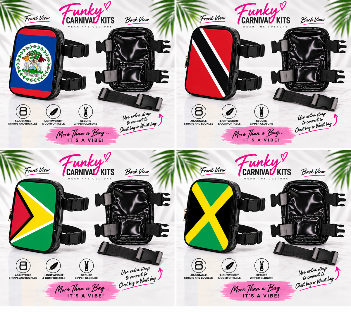 Bag-Carnival Convertibag Trinidad & Tobago